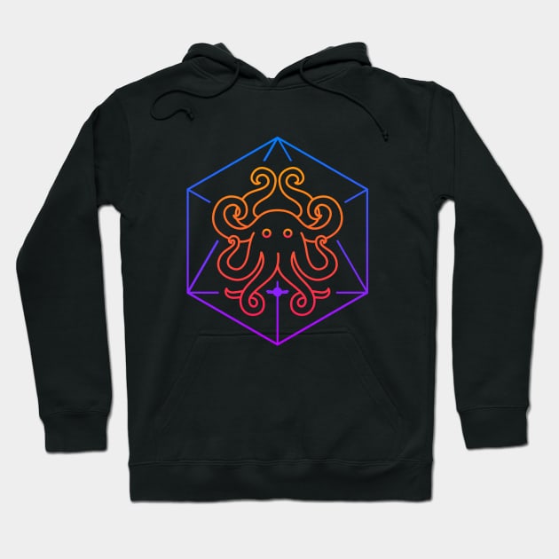 Psychedelic Rave Sacred Geometry Octopus Hoodie by MeatMan